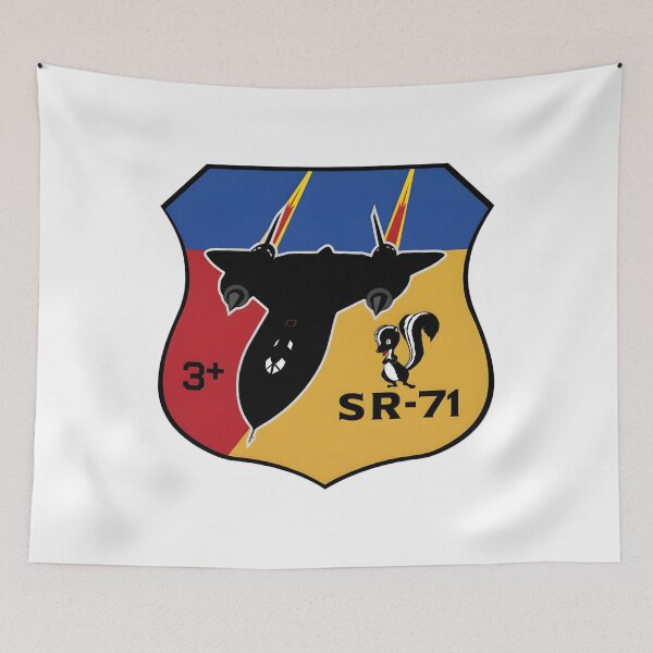 Item preview, SR-71 Blackbird Mach 3+ Skunk Works Strategic Reconnaissance Patch designed and sold by CharlieDesings.