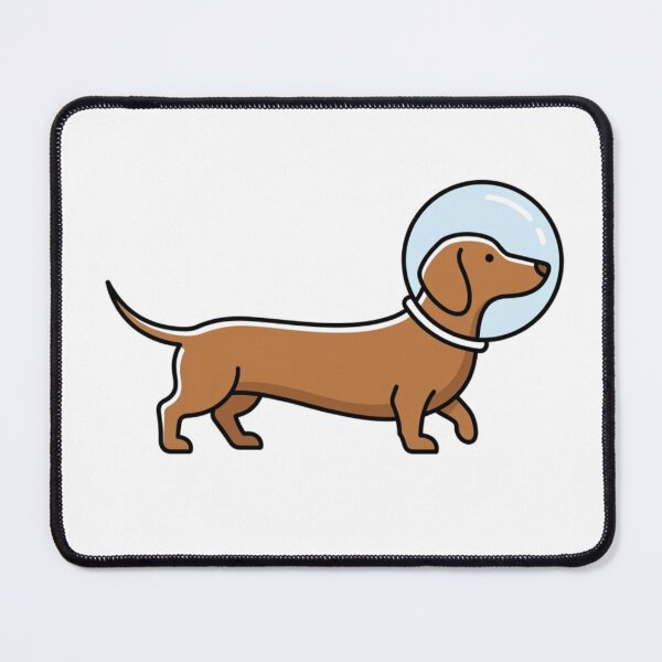 Item preview, Astronaut Dachshund Weiner Dog in Space designed and sold by Karol-7.