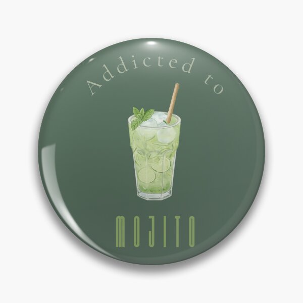 Item preview, Addicted to Mojito — Minimalist Cocktail Wall Art Print designed and sold by MoodsOfMine.
