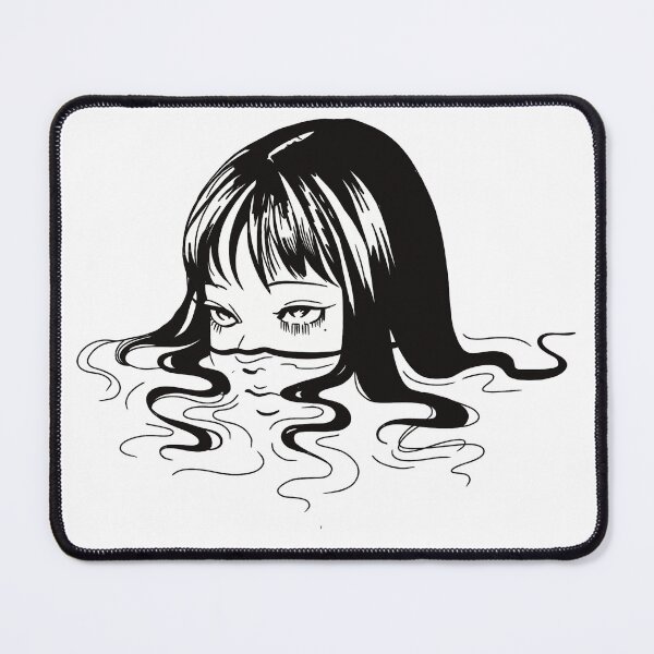 Item preview, Drowning Girl Horror Manga Face designed and sold by AuroraFoxxInk.