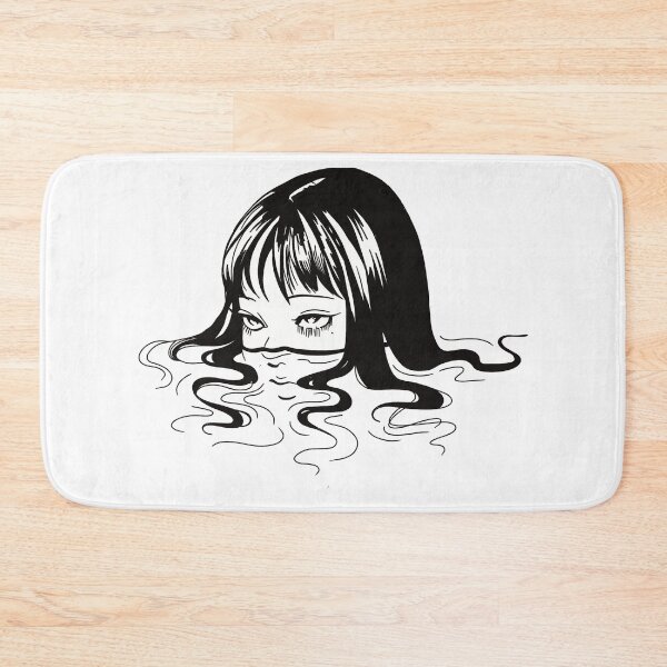 Item preview, Drowning Girl Horror Manga Face designed and sold by AuroraFoxxInk.