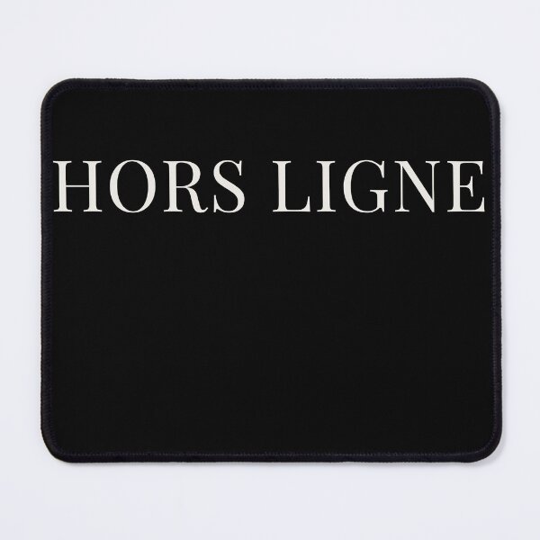Item preview, Hors Ligne Offline French Minimalist Typography designed and sold by Lyfeinsights.