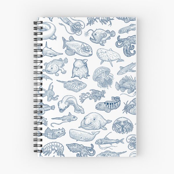 Item preview, Deep Sea Creatures Marine Biology Biologist Pattern designed and sold by GrandeDuc.
