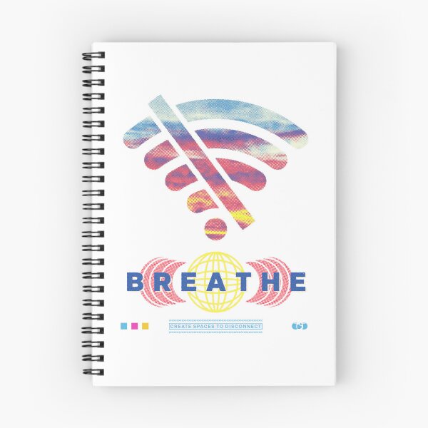 Item preview, Breathe — Create Spaces to Disconnect — Digital Detox  designed and sold by Decorador de Corazones.