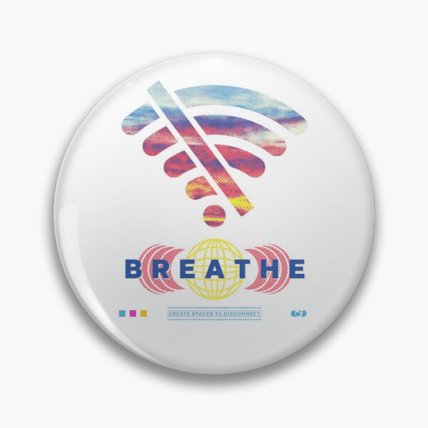 Item preview, Breathe — Create Spaces to Disconnect — Digital Detox  designed and sold by Decorador de Corazones.
