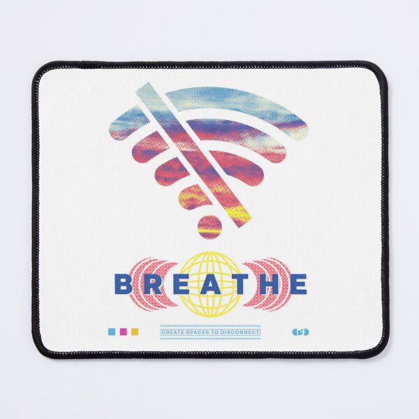 Item preview, Breathe — Create Spaces to Disconnect — Digital Detox designed and sold by Decorador de Corazones.