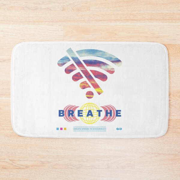 Item preview, Breathe — Create Spaces to Disconnect — Digital Detox  designed and sold by Decorador de Corazones.