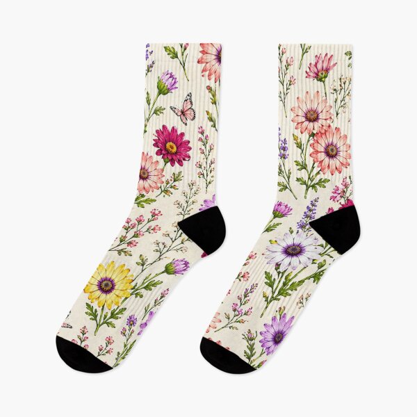 Item preview, Colorful Daisy Wildflower - Cottagecore Floral designed and sold by Myra365Art.