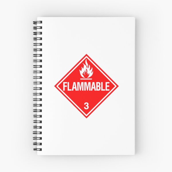 Item preview, Flammable Hazard Diamond designed and sold by TheEvilCompany.