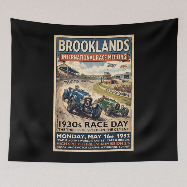 Item preview, Autoracing at Brooklands 1932 designed and sold by Theodor Decker.