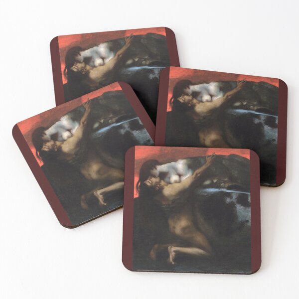 Item preview, Franz von Stuck — The Kiss of the Sphinx, 1895 designed and sold by L'Atelier 1888.