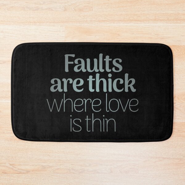 Item preview, Faults are thick where love is thin. v.2 designed and sold by x1brett.