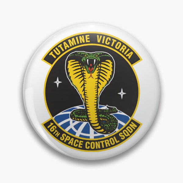 Item preview, 16th Space Control Squadron Cobra Patch - Tutamine Victoria designed and sold by CharlieDesings.