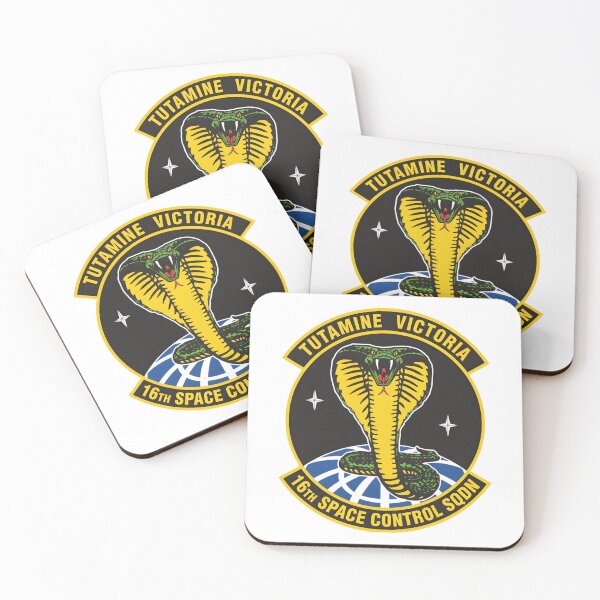 Item preview, 16th Space Control Squadron Cobra Patch - Tutamine Victoria designed and sold by CharlieDesings.