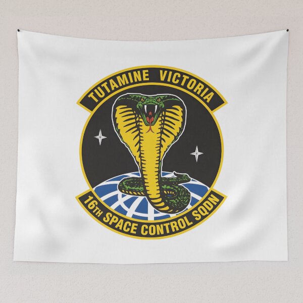 Item preview, 16th Space Control Squadron Cobra Patch - Tutamine Victoria designed and sold by CharlieDesings.