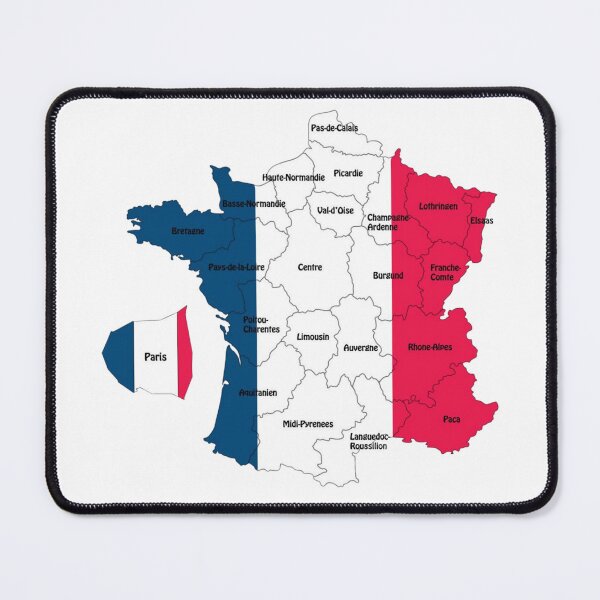 Item preview, France with regions designed and sold by di-Vera-Rosati.