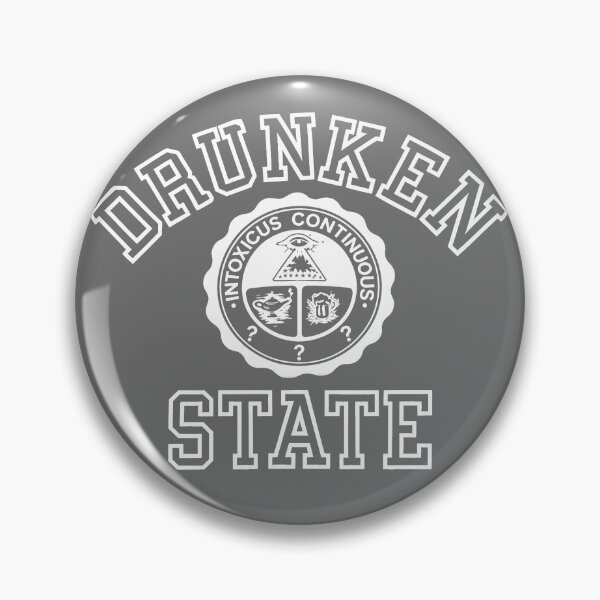 Item preview, Vintage 1980s Drunken State College Graphic designed and sold by Tonyv773.