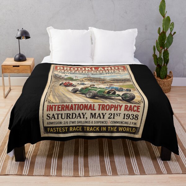 Item preview, Autoracing at Brooklands 1938 designed and sold by Theodor Decker.