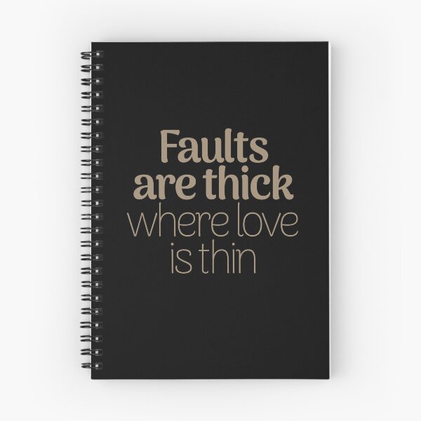 Item preview, Faults are thick where love is thin. v.4 designed and sold by x1brett.