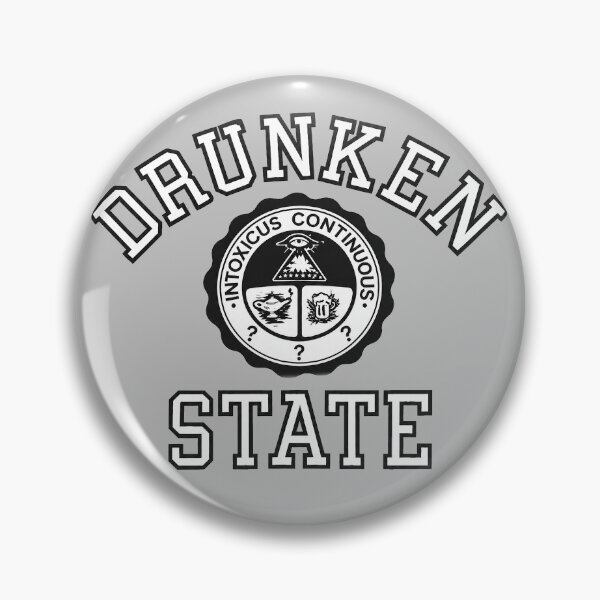 Item preview, Vintage 1980s Drunken State College Graphic designed and sold by Tonyv773.