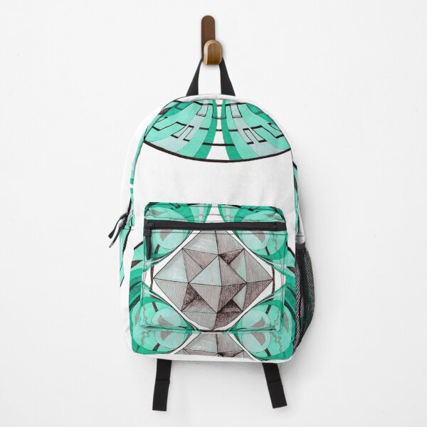 Item preview, Emerald Polyhedron Mandala designed and sold by Portal Mandalas.