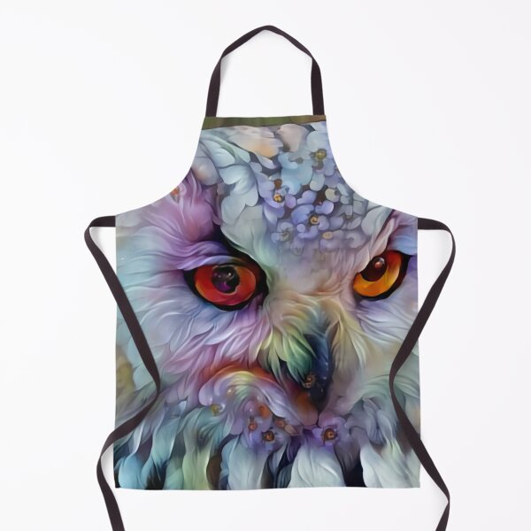 Item preview, Mystic Guardian - Vibrant Textured Owl Portrait designed and sold by Lainey1978.