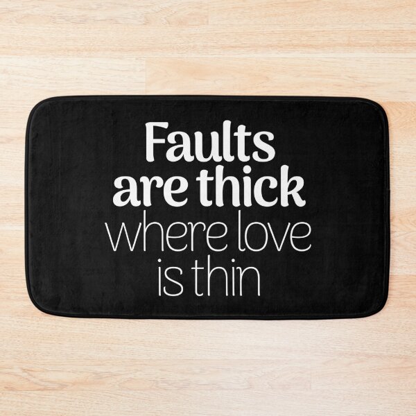 Item preview, Faults are thick where love is thin. v.5 designed and sold by x1brett.