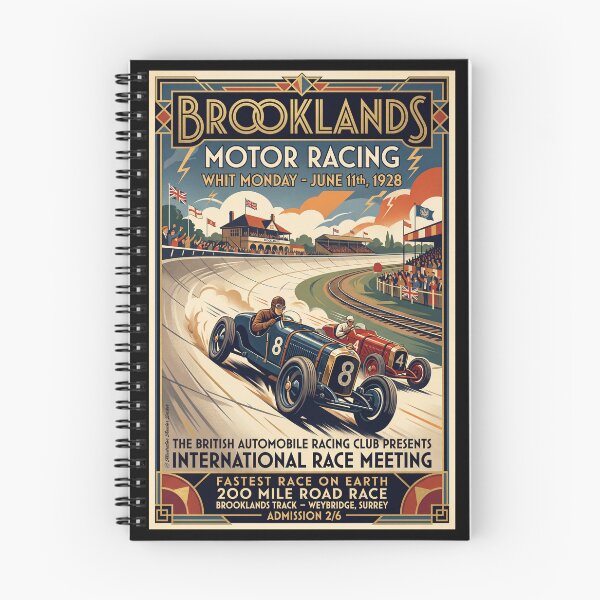 Item preview, Autoracing at Brooklands Motor Racing 1928 designed and sold by Theodor Decker.