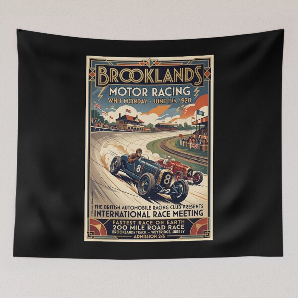 Item preview, Autoracing at Brooklands Motor Racing 1928 designed and sold by Theodor Decker.