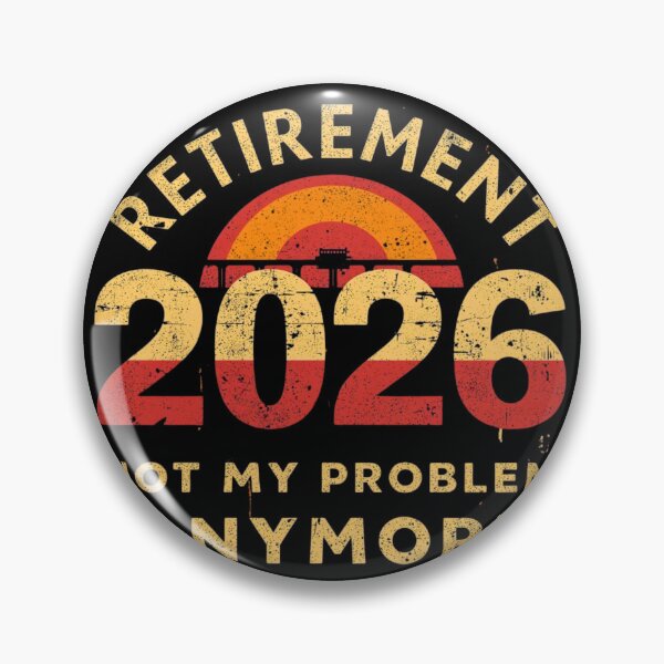 Item preview, Retired 2026 Not My Problem Anymore Funny Retirement Gift designed and sold by FitEnvy.