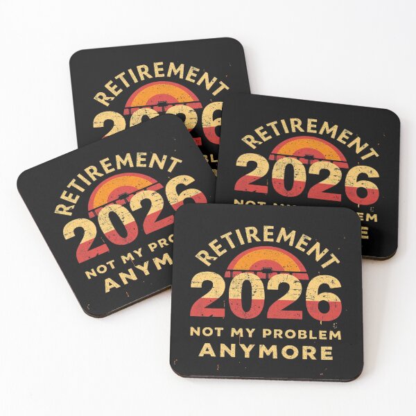 Item preview, Retired 2026 Not My Problem Anymore Funny Retirement Gift designed and sold by FitEnvy.