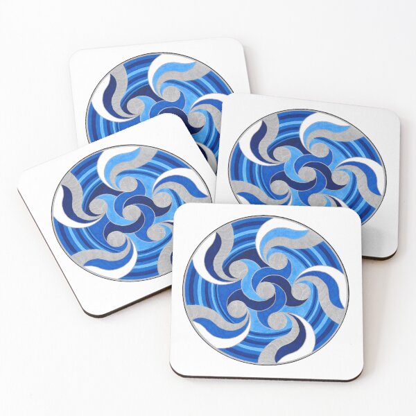 Item preview, The Ocean Flow designed and sold by Portal Mandalas.