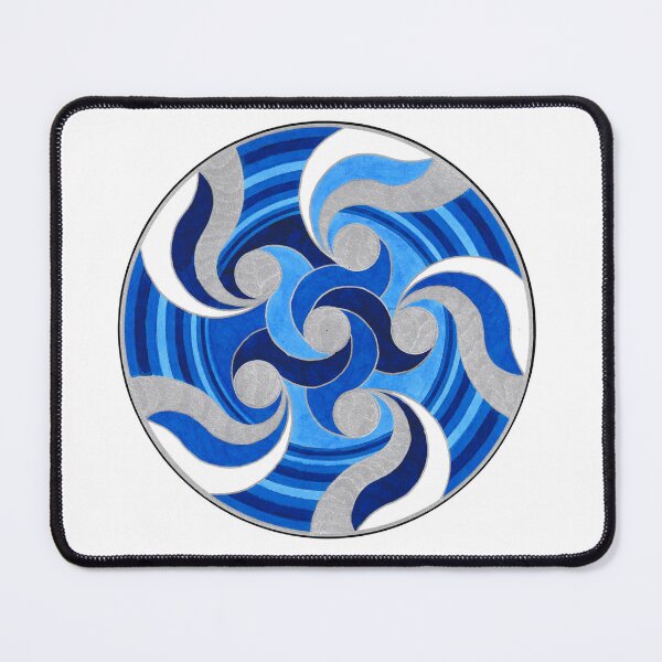 Item preview, The Ocean Flow designed and sold by Portal Mandalas.