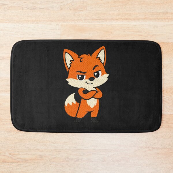 Item preview, Kawaii Confident Fox Cute Cartoon Animal | Cool Attitude Fox Design designed and sold by ColorSplash123.