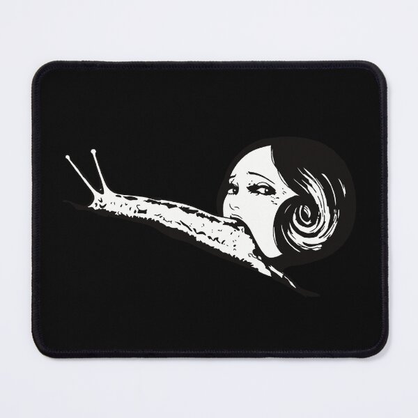 Item preview, Snail Spiral Horror Manga Girl Head designed and sold by AuroraFoxxInk.