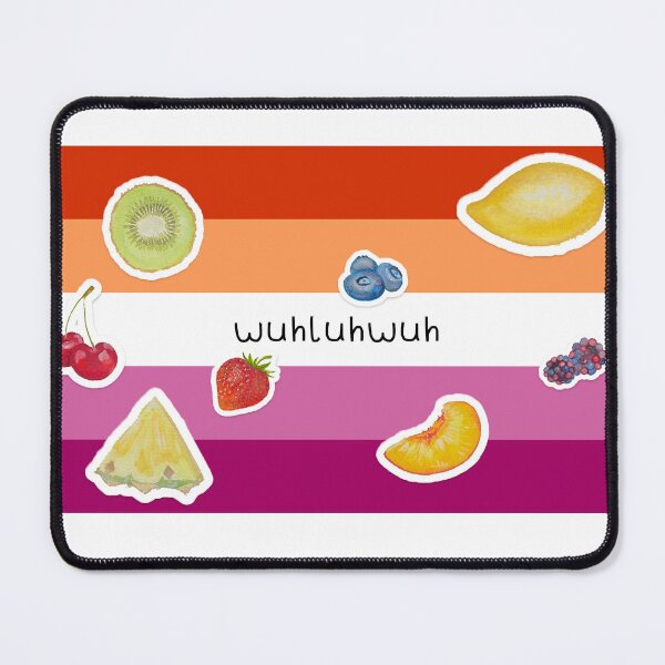 Item preview, wuhluhwuh with fruits designed and sold by Blackberries & Moss.