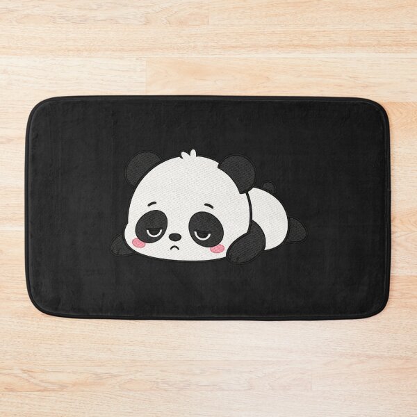 Item preview, Kawaii Lazy Panda Cute Cartoon Animal | Relatable Sleepy Panda Design designed and sold by ColorSplash123.