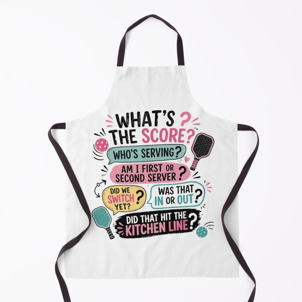 Item preview, What’s the Score Who’s Serving--Pickleball Questions--Funny designed and sold by sayitlightly.