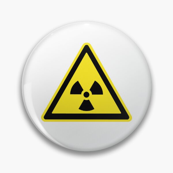 Item preview, Simple Radiation Hazard Diamond designed and sold by TheEvilCompany.