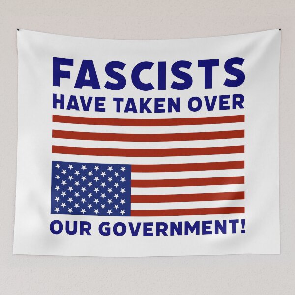 Item preview, Fascists have taken over our government! designed and sold by Rachel the Artist .