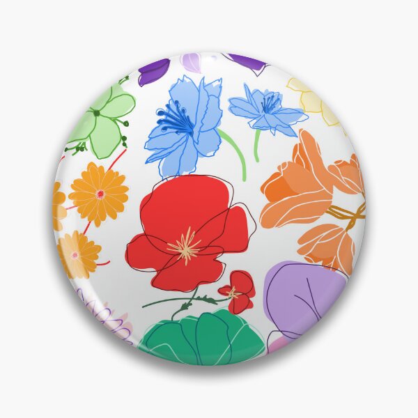 Item preview, Colorful Flowers designed and sold by secondcityshore.