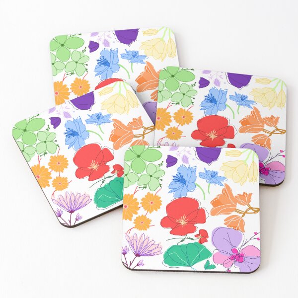 Item preview, Colorful Flowers designed and sold by secondcityshore.