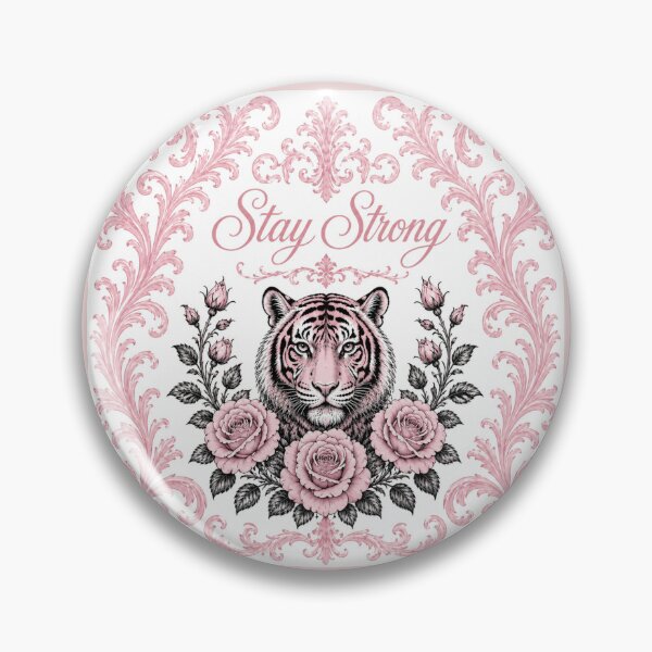 Item preview, Matte Pink Tiger & Baroque designed and sold by DesignsByPrnces.