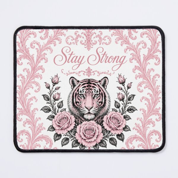 Item preview, Matte Pink Tiger & Baroque designed and sold by DesignsByPrnces.