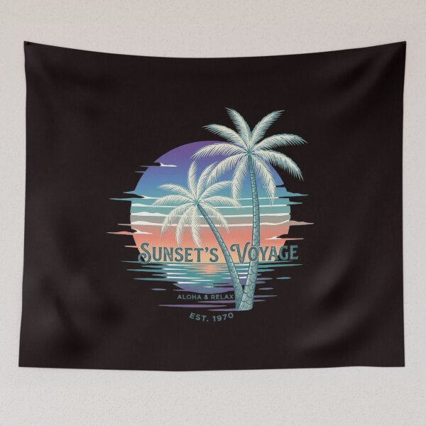 Item preview, Sunset Beach, Sunset Voyage designed and sold by colorsartss.