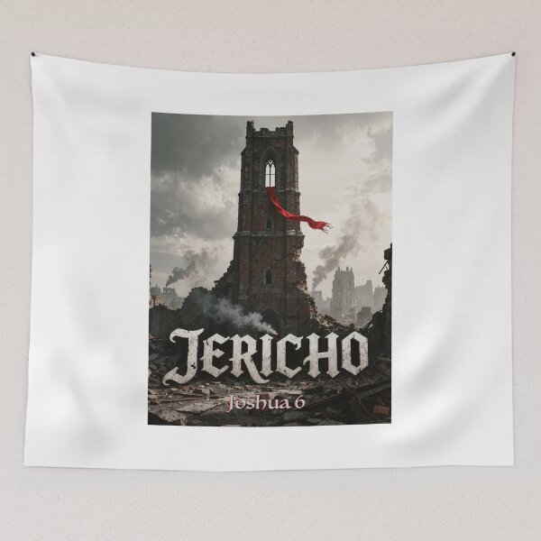 Item preview, Battle Of Jericho Print designed and sold by Lichentroupe63.