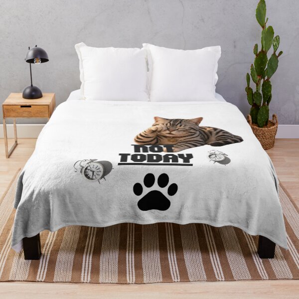 Item preview, Funny Cat – Not Today Design Pixel designed and sold by TitiaDesign.
