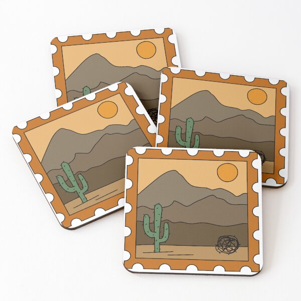 Item preview, Desert Stamp designed and sold by TheLemonDinosaur.