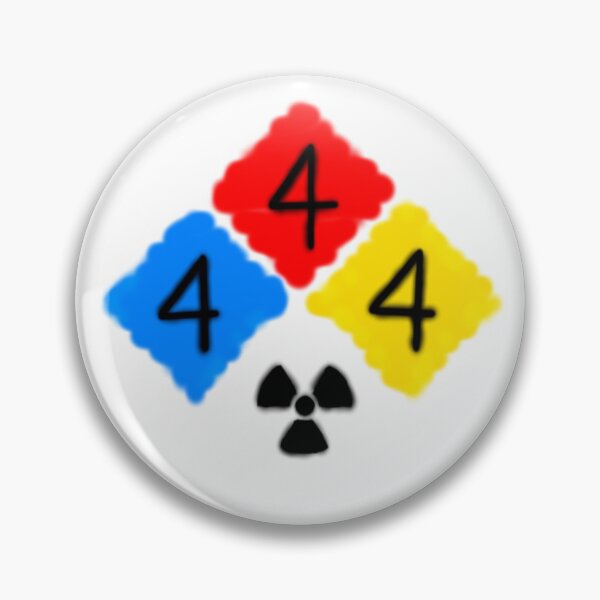 Item preview, Graffitied NFPA Diamond Hazard designed and sold by TheEvilCompany.