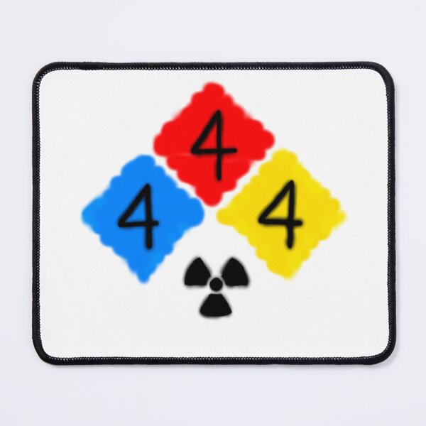 Item preview, Graffitied NFPA Diamond Hazard designed and sold by TheEvilCompany.